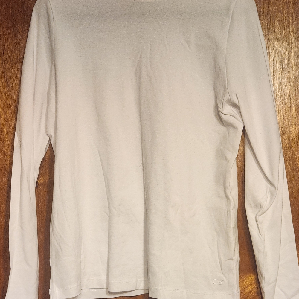 Vineyard Vines Women's Turtleneck Long Sleeve White Size XL